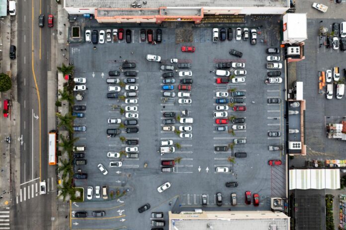 parking - Foto LA Times