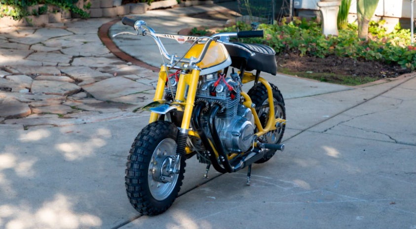 Honda CB350 monkey bike gone wild! - Adventure Rider
